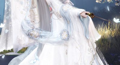 以闪亮之名  拍照礼包「拂花千载」即将上架，剑霜挽花，落影侠义